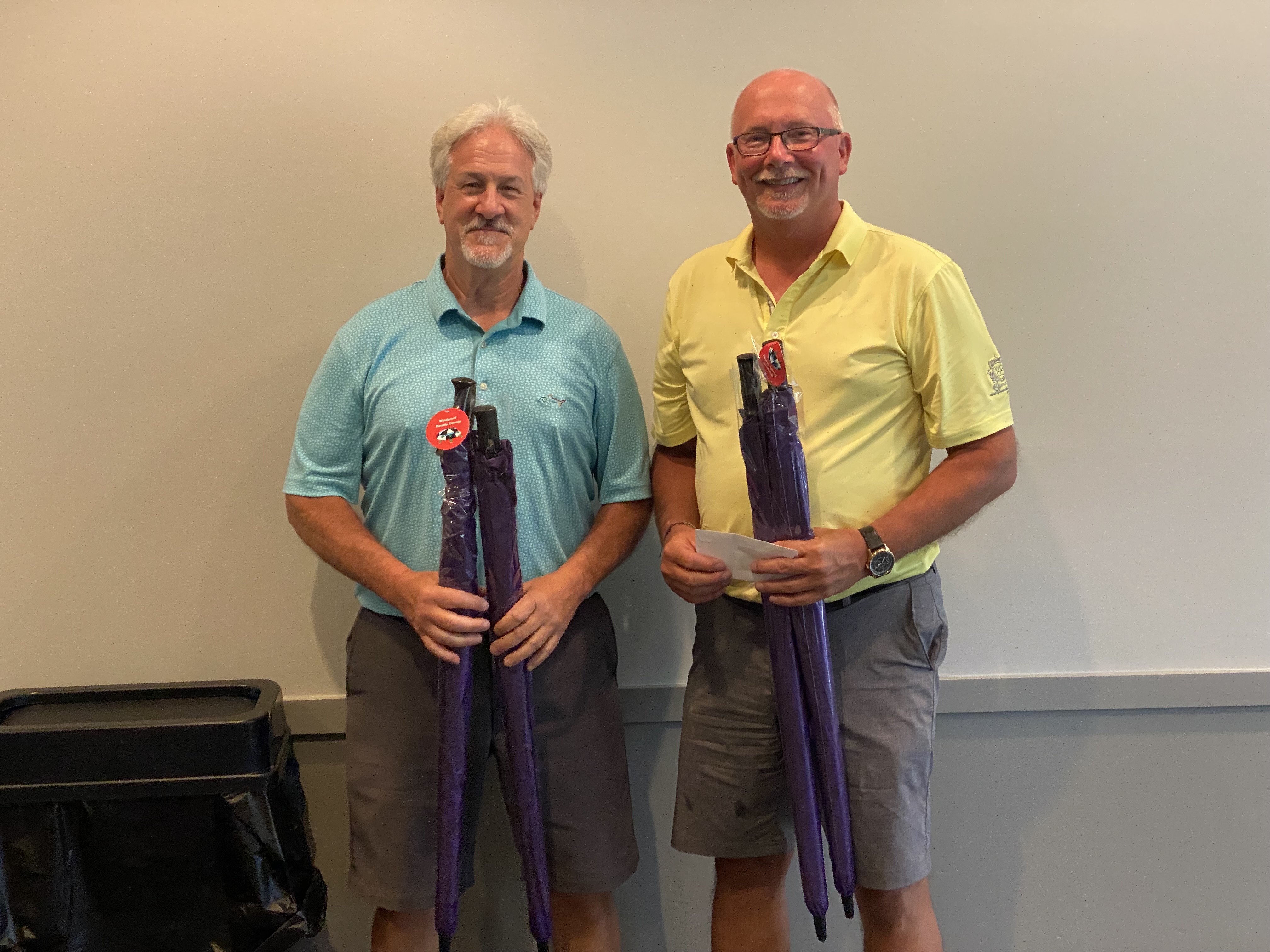 Two golfers