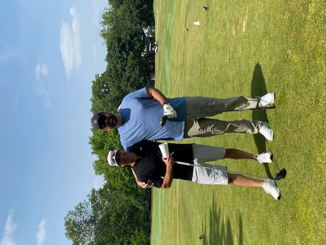 Another couple of golfers enjoying the course